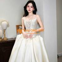 Combo 1 váy cưới & 1 vest,  chỉnh chu và nổi bật trong ngày trọng đại giá rẻ