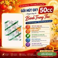 Gói Hút Oxy 50cc O2X Chống Mốc Cho Bánh Trung Thu Giữ Tươi Ngon