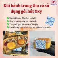 khi bánh trung thu dùng gói hút oxy để chống mốc