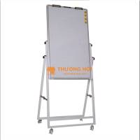 Bảng Flipchart chân sắt sơn tính điện 120x80 cm