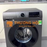 Máy giặt cửa trước Hisense, lồng ngang, dung tích 8.5kg, màu xám