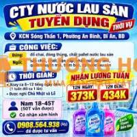 Việc làm KCN Sóng Thần 1- Dĩ An