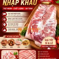 Ba Rọi Rút Sườn Đông Lạnh – Hàng Nhập Khẩu Chất Lượng