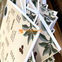 In menu decal bồi formex tại Phan Thiết