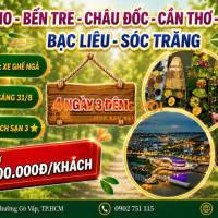 LỄ QUỐC KHÁNH 2/9 – TOUR MIỀN TÂY | 4 NGÀY 3 ĐÊM 🌴✨
