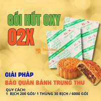 Gói Chống Mốc O2X Cho Bánh Trung Thu Dành Cho Xưởng Sản Xuất
