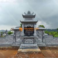 Khu lăng mộ đá xanh đen – bền vững, trang nghiêm cho công trình tâm linh