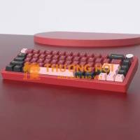 Bàn phím cơ NEO65 RED, 3 chế độ kết nối: có dây, bluetooth,..