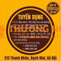 [CÓ KINH NGHIỆM] ĐẦU BẾP CƠM VĂN PHÒNG HÀ NỘI