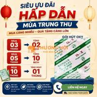 Gói Hút Oxy Bảo Quản Bánh Trung Thu Giúp Hỗ Trợ Hạn Chế Nấm Mốc