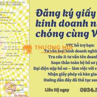Chuyên Nhận đăng ký giấy phép kinh doanh nhanh chóng nhất cùng VTC tại HCM
