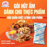 Hàng để lưu kho, yên tâm về độ ẩm vì đã có gói hút ẩm Clay OPP bảo vệ