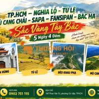 🔥 SẮC VÀNG TÂY BẮC – 5 NGÀY 4 ĐÊM 🔥