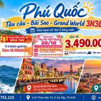 Tour du lịch Phú Quốc 3 ngày 3 đêm