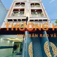 Nhà thang máy 4x15 1 lửng 3 lầu Quang Trung ngay kenh tham lương