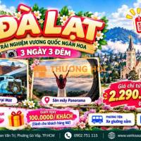 ĐÀ LẠT – KHỞI HÀNH 15/10 | 3 NGÀY 3 ĐÊM