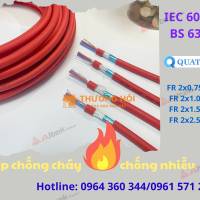 Dây tín hiệu chống cháy chống nhiễu LSZH 2x1.0mm tại Hà Nội