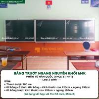BẢNG TRƯỢT NGANG 3 CÁNH– KT: 120X450 CM (M4K) FREESHIP TP.HCM