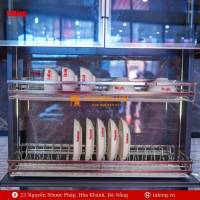 KỆ BÁT ĐĨA NÂNG HẠ ĐIỆN TAKING