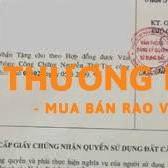 BÁN ĐẤT CHÍNH CHỦ - KHÔNG TIẾP TRUNG GIAN