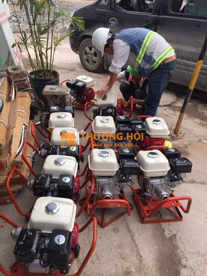Đầm dùi bê tông chạy xăng - điện