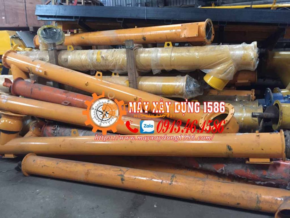 Vít tải xi măng, tro bay, phụ tùng vít tải