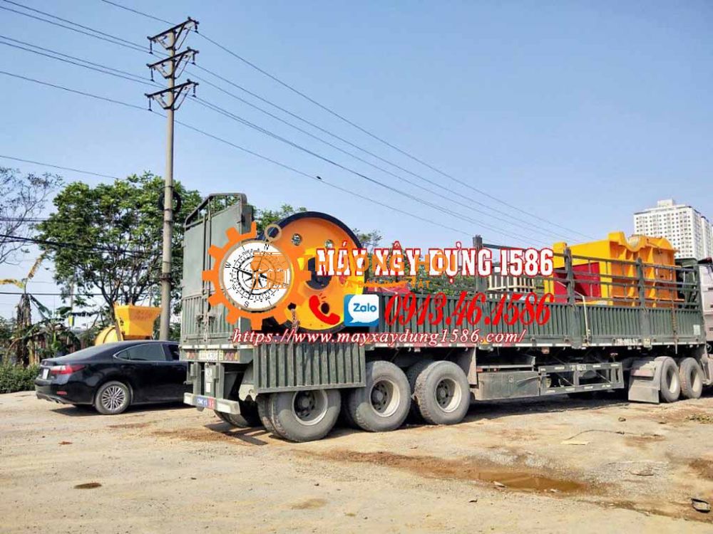 Máy nghiền đá, khai thác đá sẵn kho