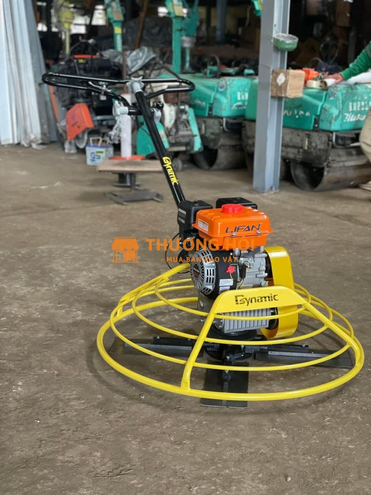 Máy xoa bê tông mặt đường, nhà xưởng