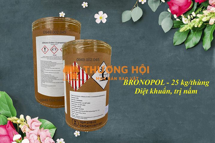 Bronopol 99% - Diệt khuẩn, trị nấm thủy sản
