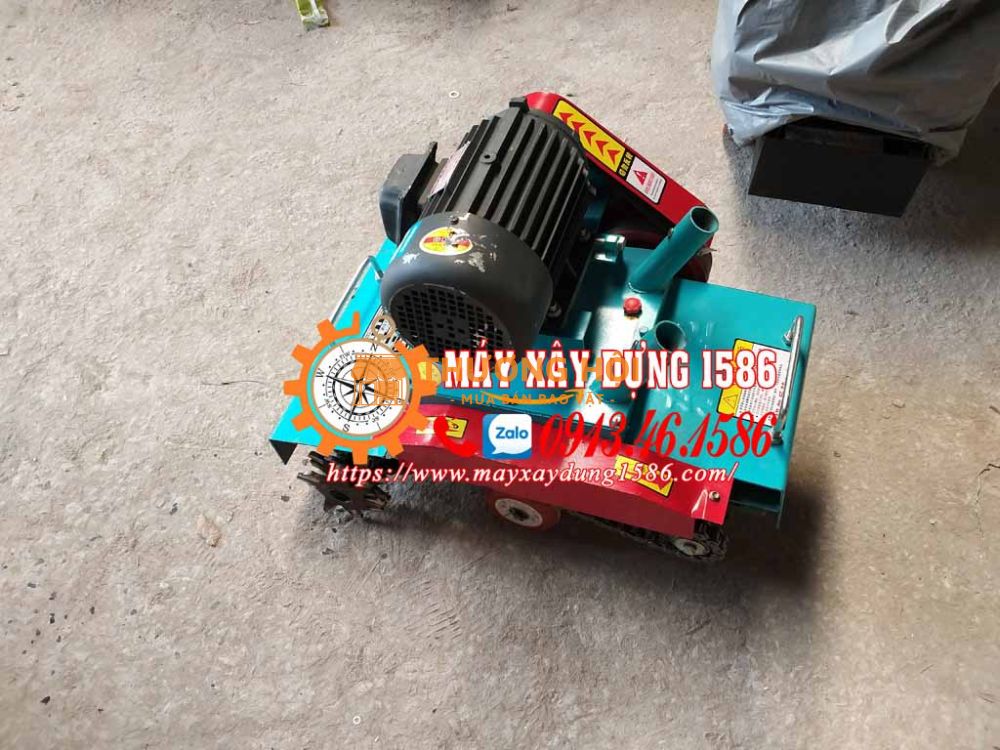 Máy băm nền vữa rơi. băm nền toạ nhám hsq600