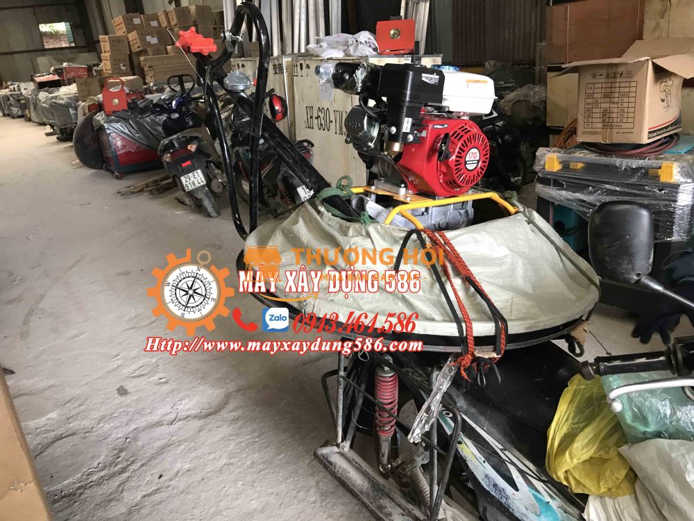 Máy xoa bê tông đủ mã, phụ kiện sẵn kho