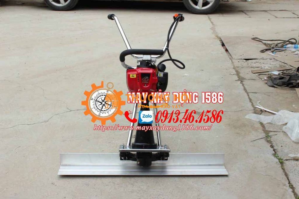 Máy đầm thước chạy xăng - điện giá rẻ