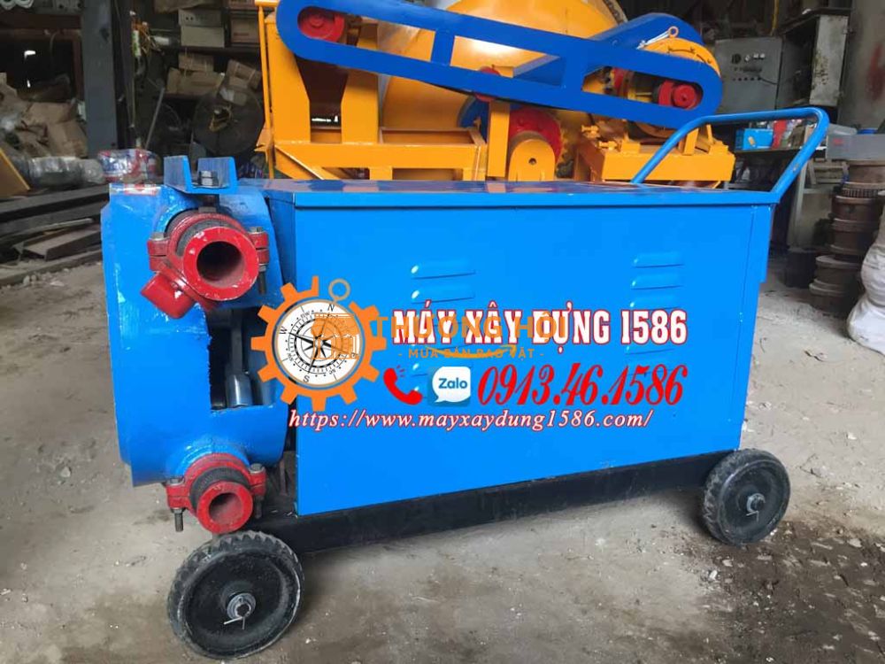máy bơm vữa ép ống HJb-2