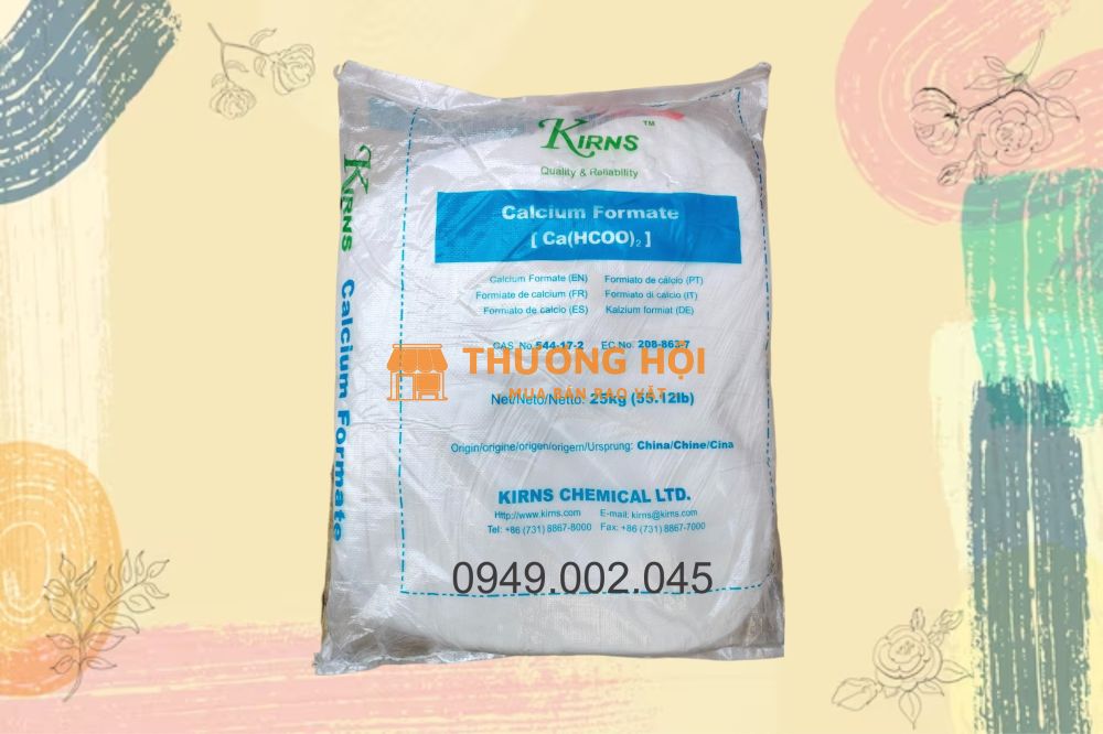 Calcium Formate - Bổ sung canxi hòa tan cho tôm cá