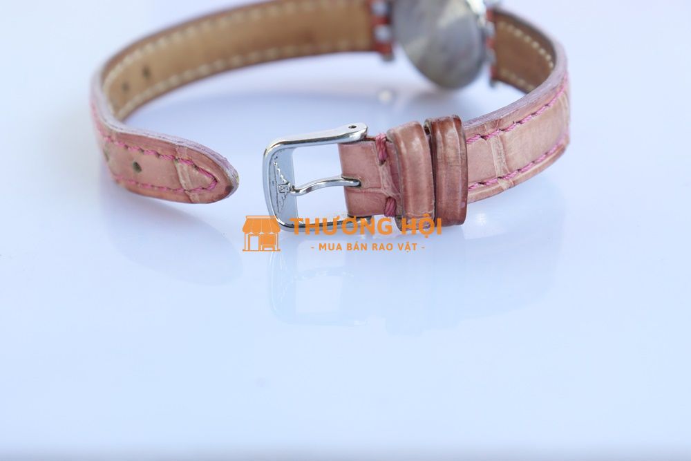 ĐH Nữ : Longines Dolce Vita – Niềng đính 32 viên Kim Cương thiên nhiên – Cọc số học trò