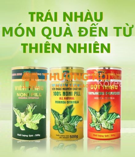 Viên nhàu hương thanh (noni pill) - Món quà cho người Hàn Quốc