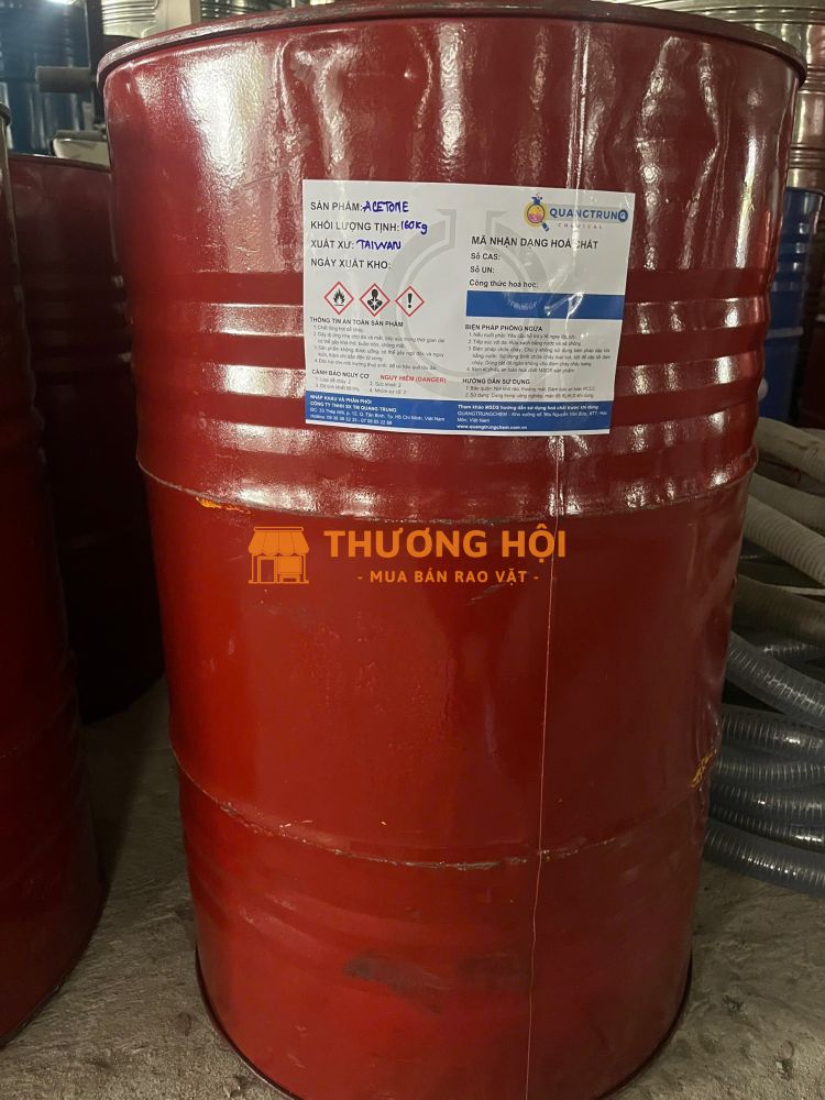 Dung môi Aceton sẵn kho Hóc Môn. Lh 0768323334