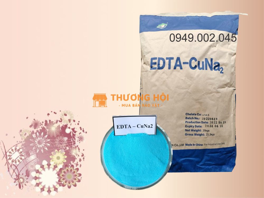 EDTA-CuNa2 - Khoáng đồng hữu cơ cho tôm cá