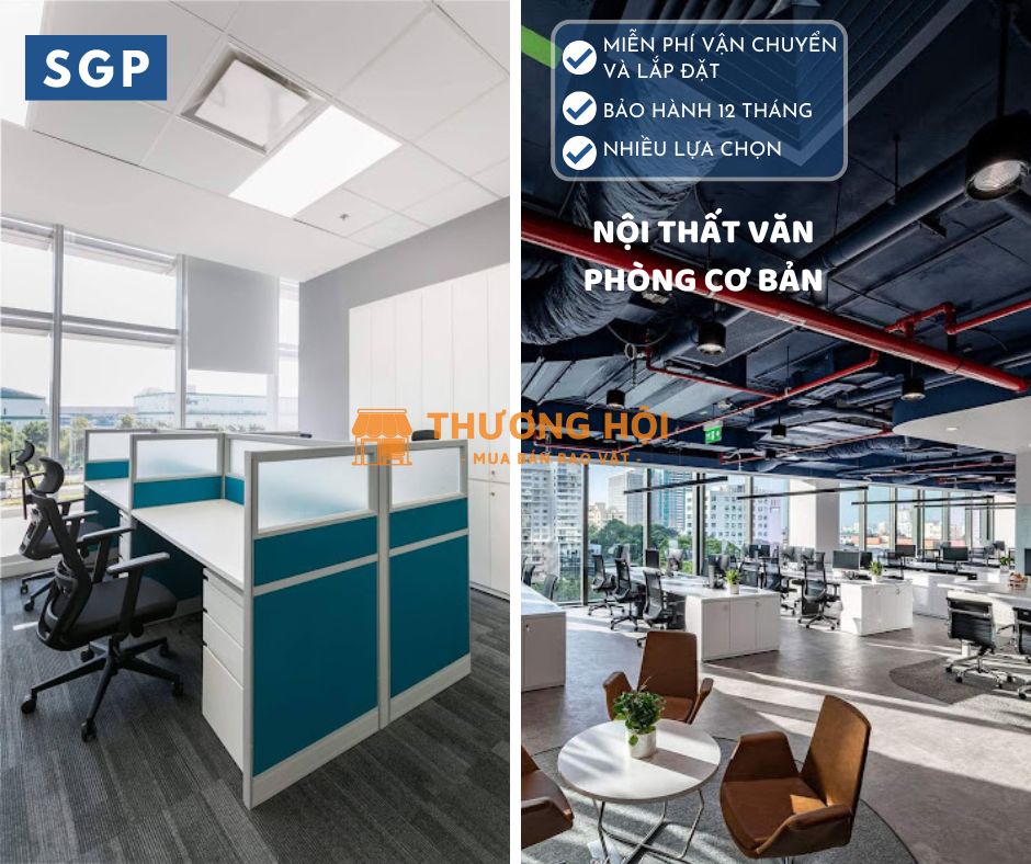 🏢 SETUP NỘI THẤT VĂN PHÒNG CHUYÊN NGHIỆP – GIÁ CỰC TỐT!