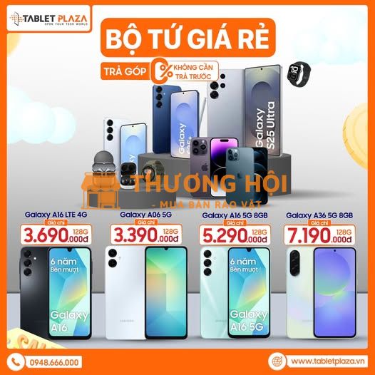 Bộ tứ siêu phẩm galaxy a