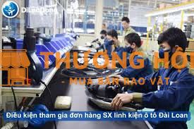 XKLD Đài Loan đơn hàng sản xuất linh kiện ô tô