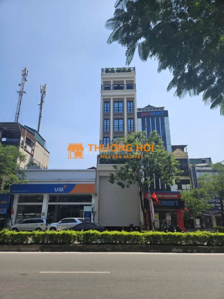 MẶT PHỐ LINH LANG, 100M2 7T THANG MÁY, MT 4.5M, 2 MẶT TIỀN, 48.5 TỶ