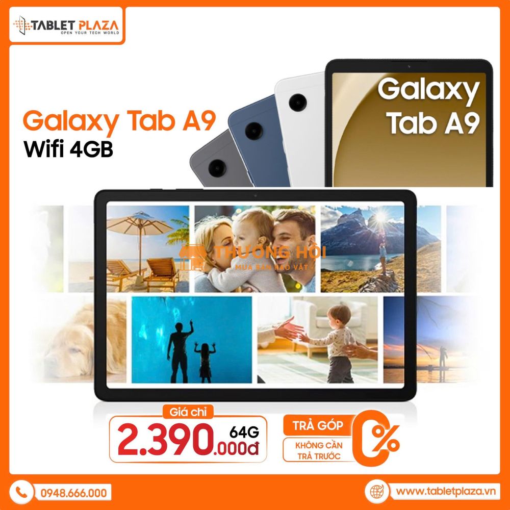 Samsung Galaxy Tab A9 Wifi giá chỉ còn 2.390.000đ