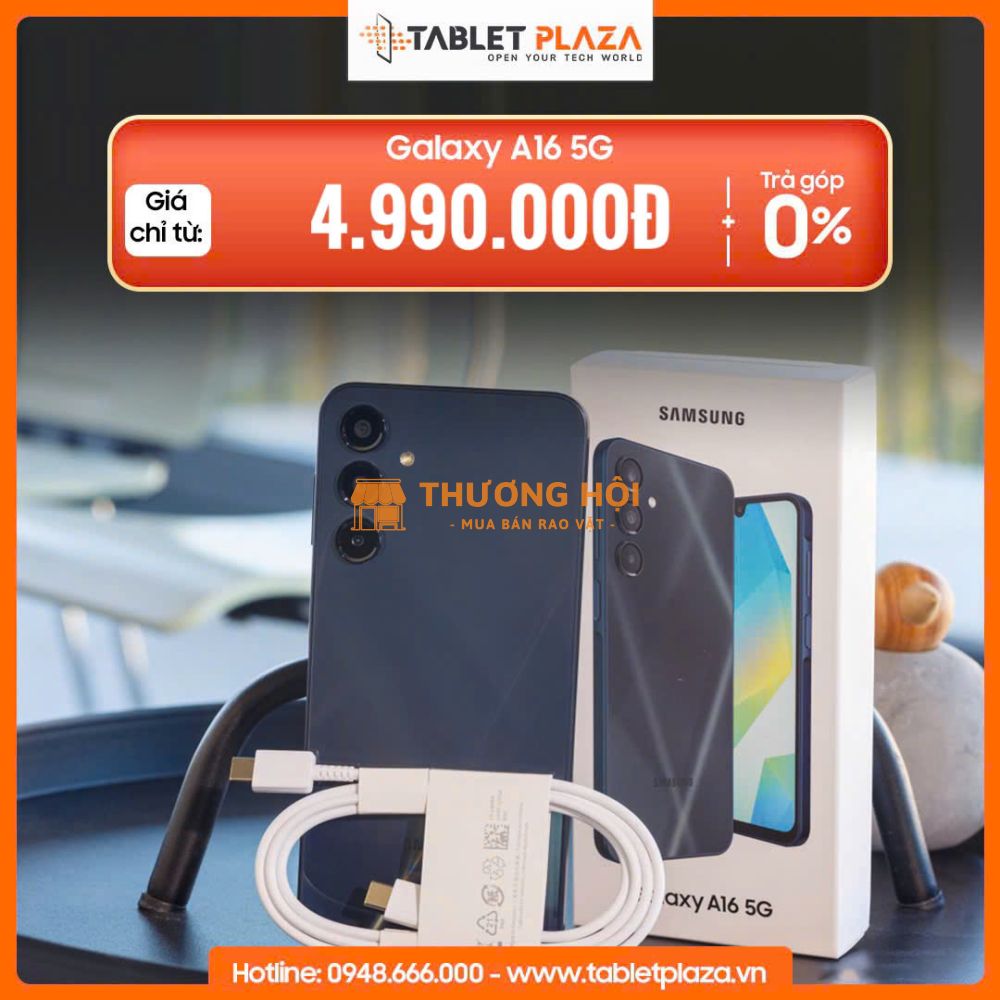 Samsung Galaxy A16 5G – GIÁ RẺ, MẠNH MẼ, HỢP XU HƯỚNG