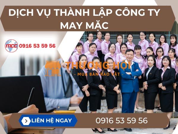 Thành lập công ty may mặc tại Đồng Nai trọn gói