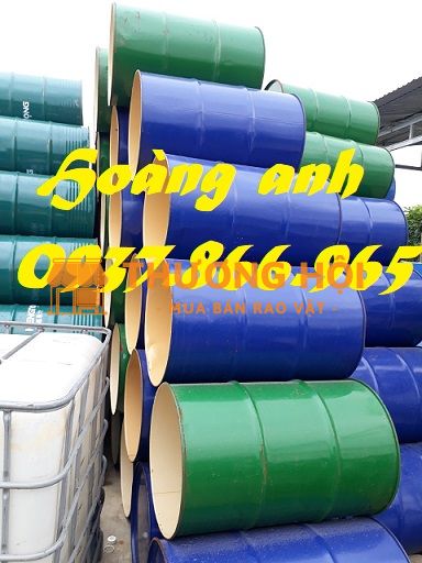 Phuy sắt cũ tái sử dụng, thùng phuy, bán thùng phi , thùng phuy, thùng phi