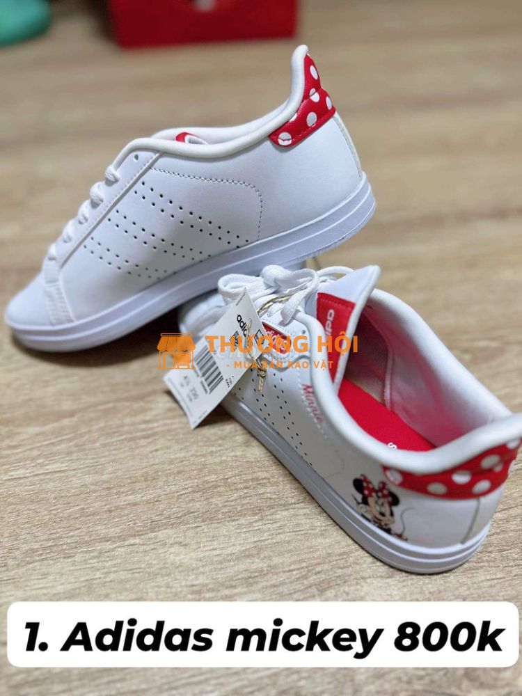 Giày nữ Adidas phiên bản Mickey size 37
