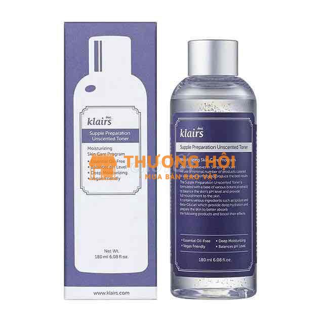 Toner cấp ẩm Klairs Nước Hoa Hồng