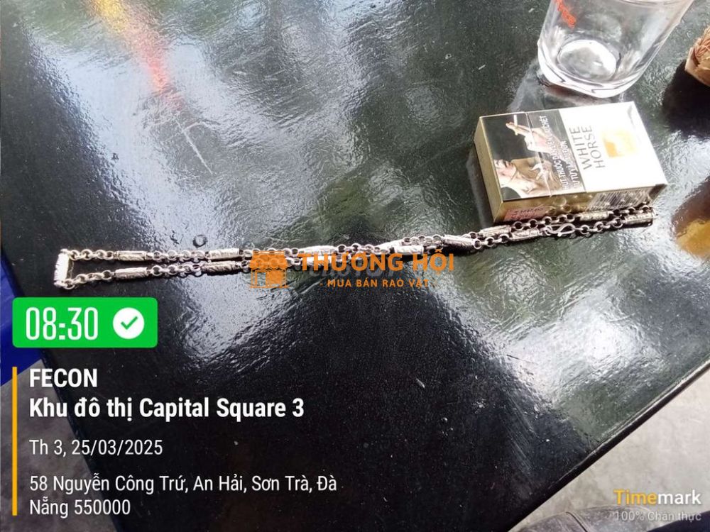 Dây chuyền Bạc đẹp, dài đốt Rồng