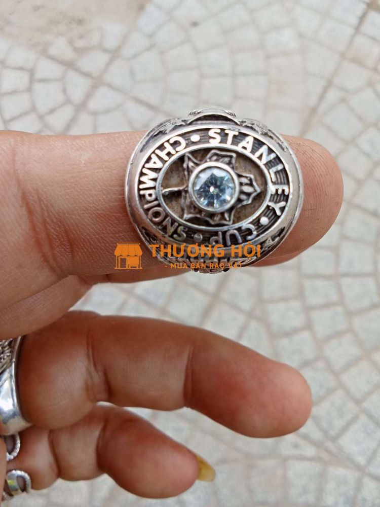 Nhẫn bạc Mỹ xưa Balfour